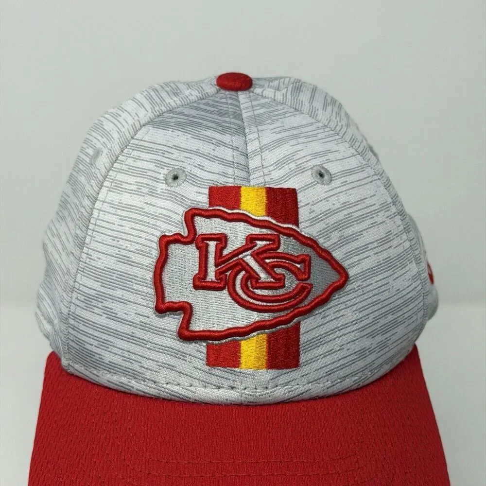 Kansas City Chiefs Youth New Era 9FORTY Gray Red NFL Snapback Hat